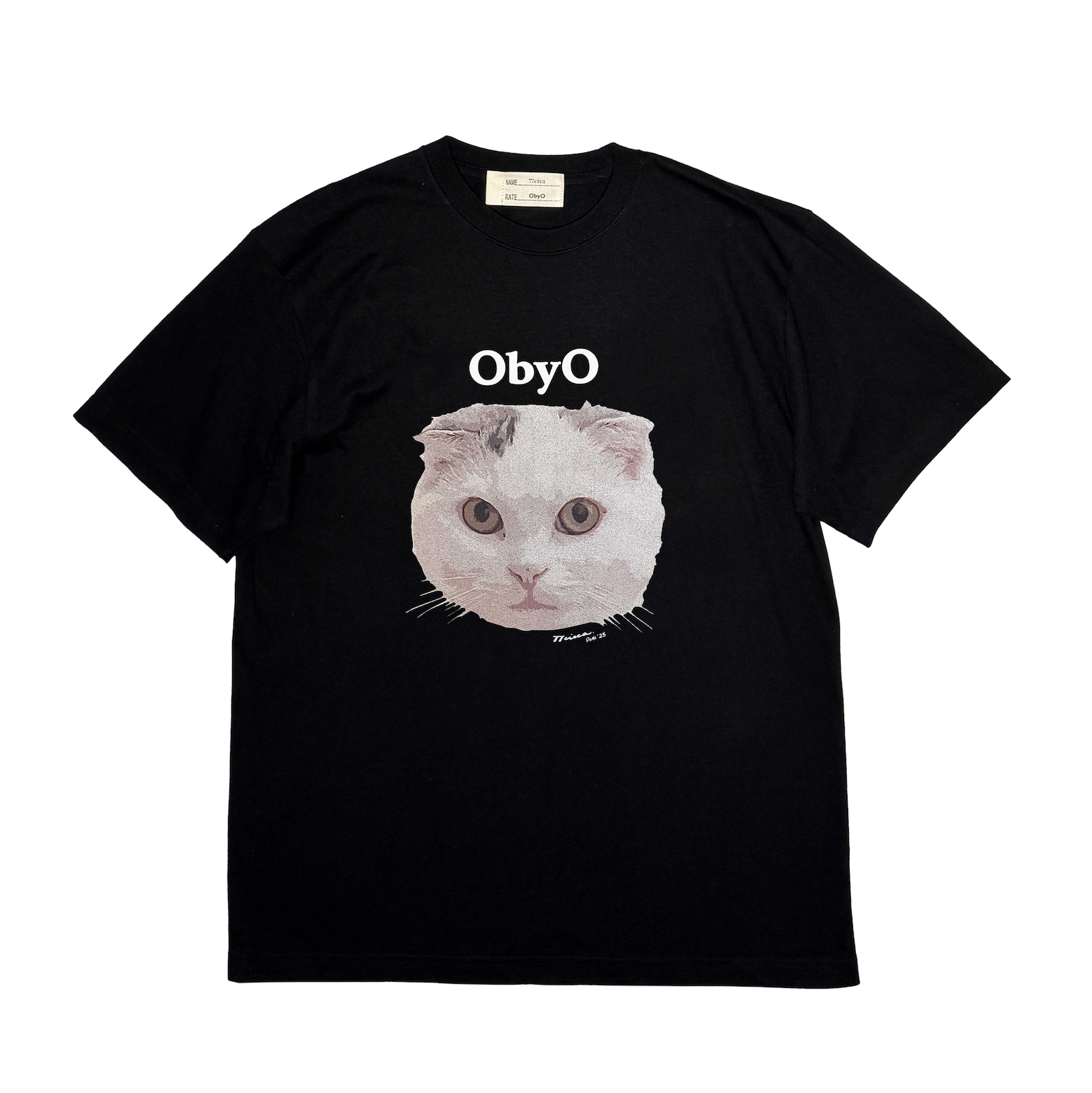 oo25ss-02 one by one print tee / dede – 77circa e-STORE