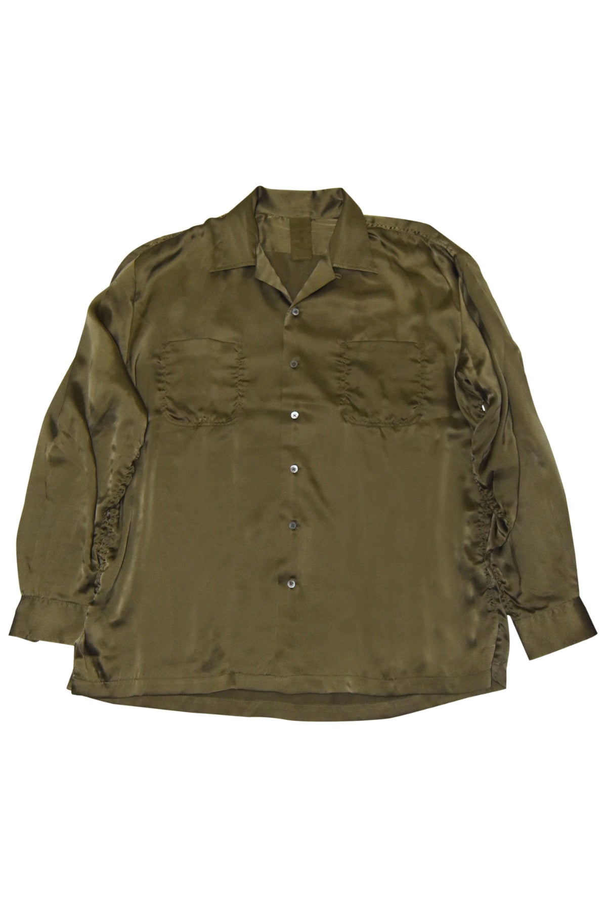 7c21ss-02 Silk open collar shirt – 77circa e-STORE