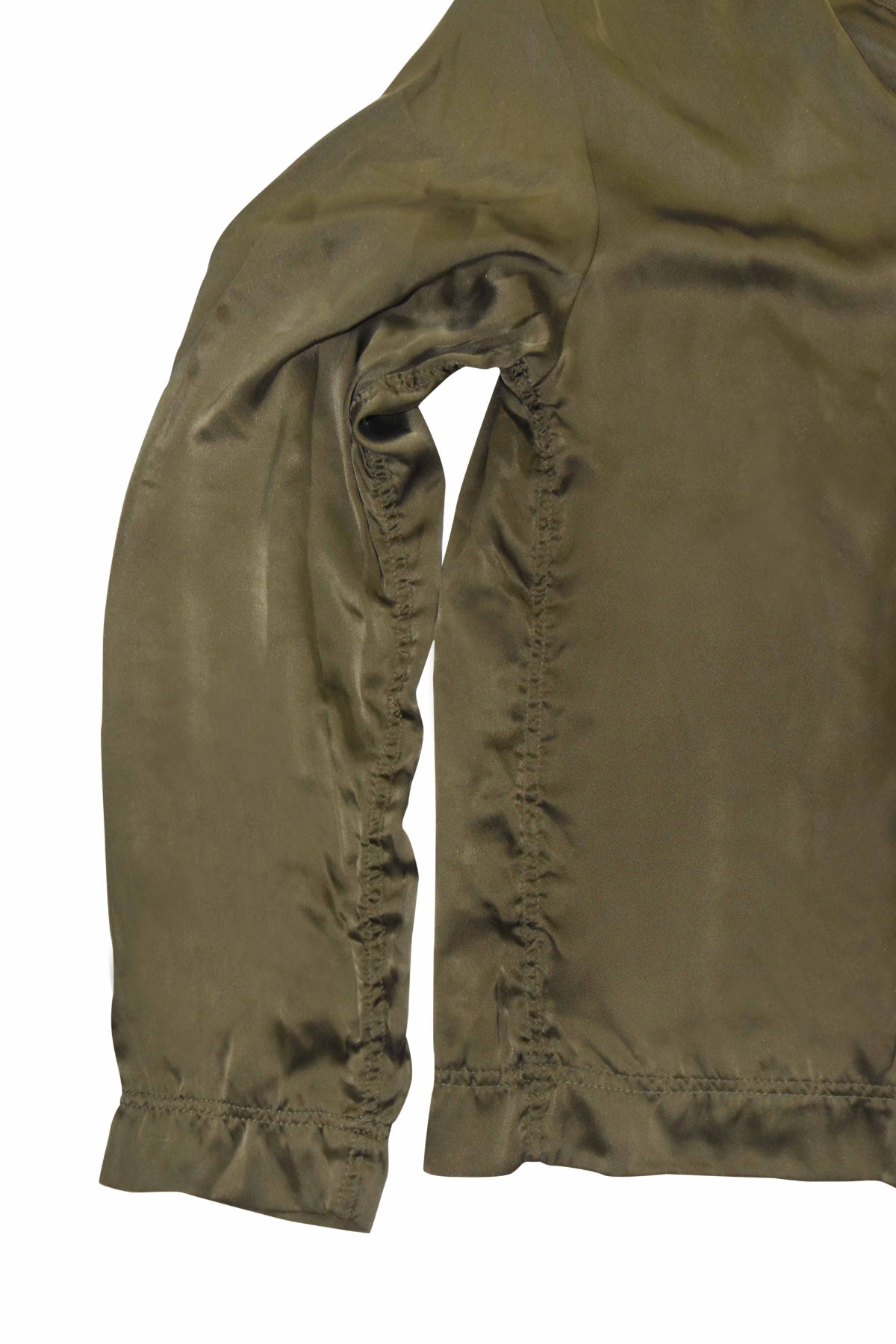 【ツリフネ】77circa　アンティークレースロングスリーブトップ 7c21ss-01 Silk long sleeve top – 77circa e-STORE
